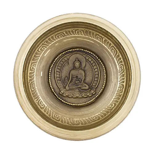 Поющая чаша Kailash 165х165х72 мм Бронзовый (27718)