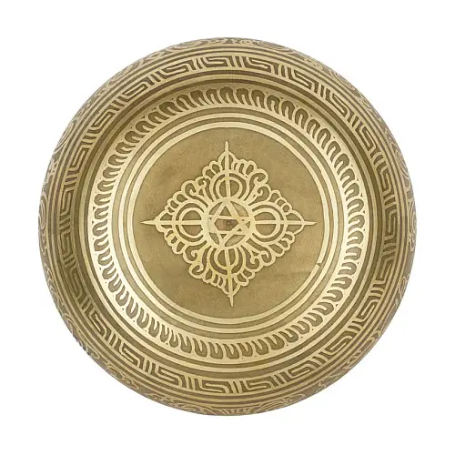 Поющая чаша Kailash 165х165х72 мм Бронзовый (27718)