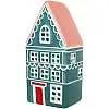 Светодиодный домик BonaDi Town 9х7.3х20 см Розово-бирюзовый DP232157
