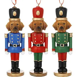 Набор елочных игрушек BonaDi Guardian dog 4х4.5х15 см Разноцветный 6 шт DP232163