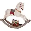 Настольная фигурка Rocking horse 24х6 см Ретро стиль BonaDi Разноцветный DP232173