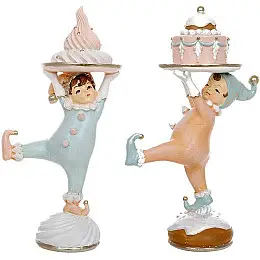 Набор Настольных фигурок 2 шт Harlequin Children 11.6х8х22 см BonaDi Разноцветный DP232177