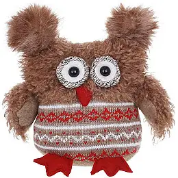 Декоративная игрушка Owl 15х23 см Разноцветный BonaDi DP232223