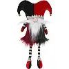 Декоративная сидячая игрушка Dwarf in a jester costume 35 см Разноцветный BonaDi DP232228