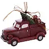 Светодиодные новогодние игрушки Christmas tree car набор 4 шт 12х5.5х7 см BonaDi Разноцветный DP232289