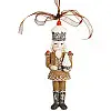 Елочные игрушки набор BonaDi Gingerbread Nutcracker 4х2.2х12 см Разноцветный 12 шт DP232304