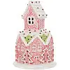 Светодиодная елочная игрушка BonaDi Marshmallow House 11.5х17 см Разноцветный DP232307