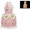 Светодиодная елочная игрушка BonaDi Marshmallow House 11.5х17 см Разноцветный DP232307