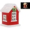 Светодиодная елочная игрушка BonaDi Red House 7х11 см Разноцветный DP232308