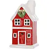 Светодиодная елочная игрушка BonaDi Red House 7.5х14 см Разноцветный DP232309