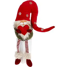 Декоративная игрушка Gnome with a heart 51 см BonaDi Разноцветный DP232373