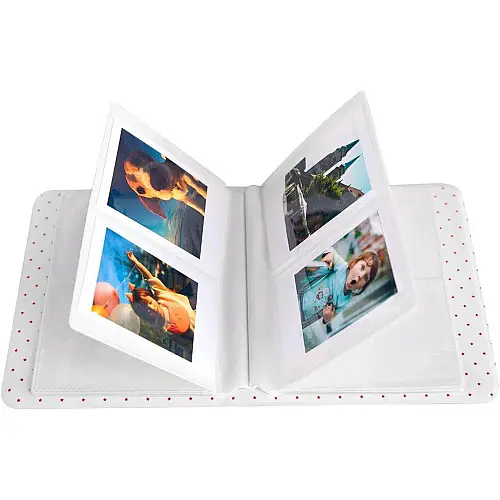 Фотоальбом білий для Fujifilm Instax Mini 12/11/40/70/90/99/EVO/Link/Liplay Polaroid 300/Z2300 Білий
