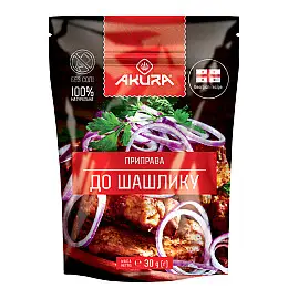 Приправа До шашлику з коріандром та паприкою ТМ Akura 30 г