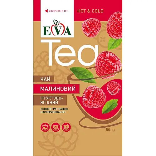 Джем Чай Eva Фруктово-Ягодный Малиновый 12 шт