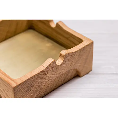 Дерев'яна попільниця з дуба "Крепість" ecoWalnut