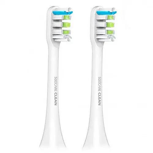 Насадка для зубної щітки Xiaomi SOOCAS X1/X3/X5 BH01W (Білі, 2 шт)