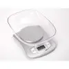 Веси кухонні з чашею Adler AD 3137 silver 5 кг Сірий