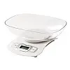 Весы кухонные с чашей Adler AD 3137 white 5 кг Белый