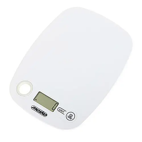Электронные весы кухонные Mesko MS 3159 white