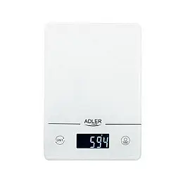 Весы электронные кухонные Adler AD 3170 белые