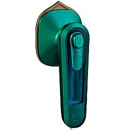 Ручний міні праска Lesko Iron C020 Green портативний для сухого та вологого прасування