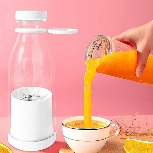 Блендер портативный аккумуляторный RIAS Mini Juicer для коктейлей и фрешей