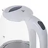 Чайник електричний скляний 1.7 л Mesko MS 1302w Білий