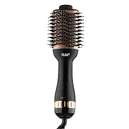 Фен-расчіска для укладки волосся RAF R.420 1000W Black