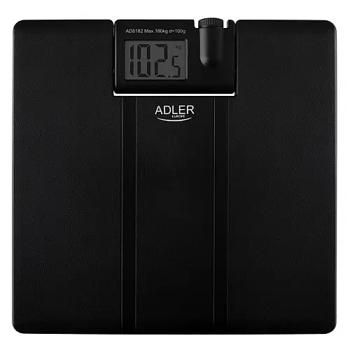 Напольні електронні ваги Adler AD 8182 до 180 кг з проектором Black
