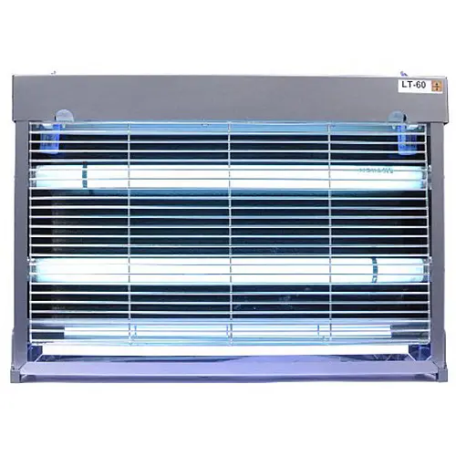 Уничтожувач комах двосторонній з клейким папером Pomel DUO LT-60 350х470 х120 мм Сірий