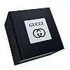 Подарочная упаковка-коробка для часов Gucci черный 90х90х60 мм