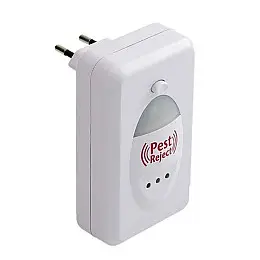 Ультразвуковий відлякувач мишей, гризунів та комах в розетку Pest Reject 220 3 Вт