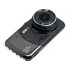 Відеореєстратор RIAS DVR T652 Full HD з виносною камерою заднього виду Silver-Black (3sm_510618518)
