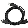 Кабель Gembird CCP-USB22-AMAF-3 подвійний USB 2.0 AM/AF 0,9 м