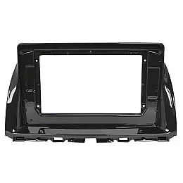 Переходна рамка 10.1 Lesko для авто Mazda CX-5 2012-2017 TK 0137 Чорний