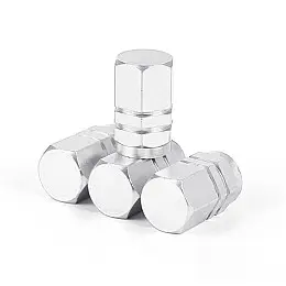 Колпачки на ніпель Lesko 13-2C/191 16х10 мм Silver