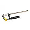 Струбцина столярна MASTERTOOL тип "F" 300х80 мм 2100Н дерев'яна ручка DIN5117 07-0003