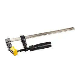 Струбцина столярна MASTERTOOL тип "F" 300х80 мм 2100Н дерев'яна ручка DIN5117 07-0003