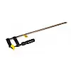Струбцина столярна MASTERTOOL тип "F" 800х120 мм 3200Н дерев'яна ручка DIN5117 07-0006