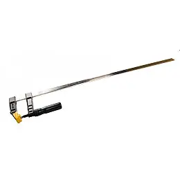 Струбцина столярна MASTERTOOL тип "F" 1000х120 мм 3200Н дерев'яна ручка DIN5117 07-0007