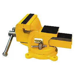 Тиски слесарні MASTERTOOL поворотні 150 мм 07-0215