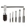 Набор метчиков MASTERTOOL с Т-образным держателем 6 эл. (M4/M5/M6/M8/M10) 15-1406