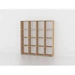 Стеллаж-перегородка Forte для комнаты Forte Id-2700/11 Ш 1424 / В 1430 / Г 290 Дуб сонома