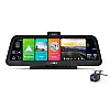 Відеореєстратор на торпеду RIAS DVR E98 10" IPS 4G GPS з двома камерами 2/32 Gb Android 8.1 Black (3_01143)