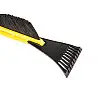 Щітка автомобільна зі скребком 175*10 мм L 520 мм жовта MASTERTOOL GM (84-0003)