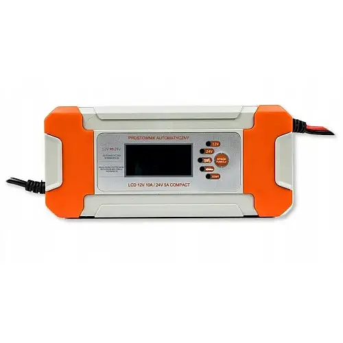 Зарядное устройство для автомобильного аккумулятора RIAS 12V 10A / 24V 5A (3_02774)