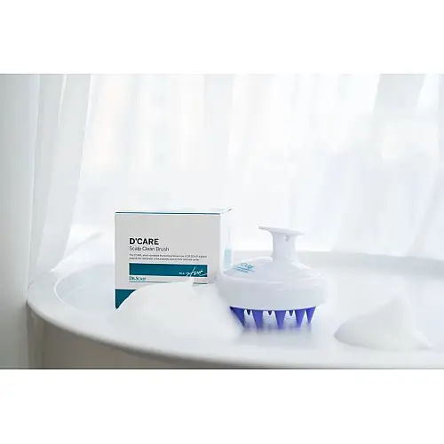 Профессиональная щетка для очищения и массажа кожи головы DCARE CLEAN BRUSH Dr.Scalp