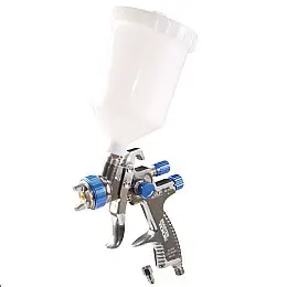 Краскопульт пневматичний MASTERTOOL LVLP, ВПЛБ 600 мл, Ø1,4 мм, 125-170 л/хв, 1,5-2,5 бар (80-8802)