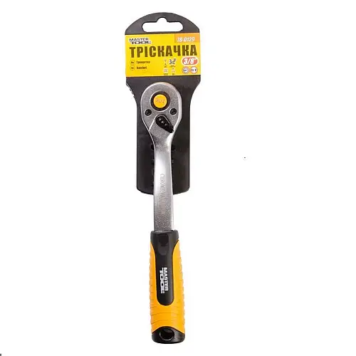 Трещотка MASTERTOOL 3/8" 90Т (78-0129)
