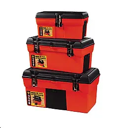 Ящики для інструментів з металевими замками MASTERTOOL 3 шт 13"/ 16,5"/ 19" (79-2002)